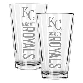 Memory Company Royals 2
pack 16oz Pint Glass