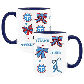 Memory Company Titans 2pk 15oz Bow Coffee Mug