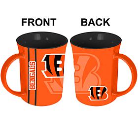 MemoryCo Officially Licensed NFL 15oz Reflective Mug - Bengals