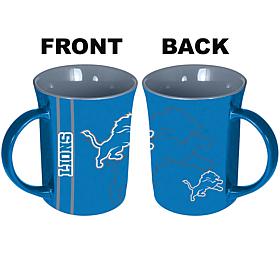 MemoryCo Officially Licensed NFL 15oz Reflective Mug - Lions