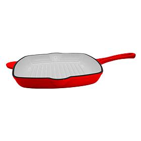 Mesa Mia by Jenny Martinez 10.5" Enameled Cast Iron Grill Pan