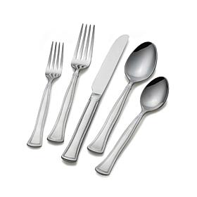 Mikasa Gourmet Basics Chadwick Bead 20pc Flatware Set