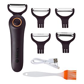 Milex 5-in-1 Blade Electric Peeler w/Silicone Brush