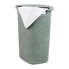 Mind Reader 60-Liter Laundry Basket with Cutout Handles