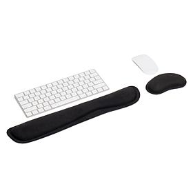 Mind Reader Ergonomic Keyboard and Mouse Wrist Rest Set- 2pcs