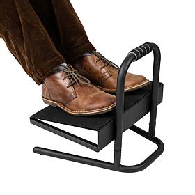Mind Reader Footrest Under Desk Height Adjustable Metal