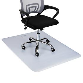 Mind Reader Hard Surface Floor Protection Mat for Rolling Chairs