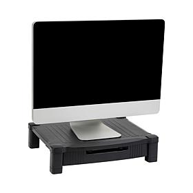 Mind Reader Monitor Stand Riser with Drawer Storage