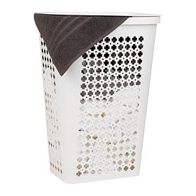 Mind Reader Slim Tapered Laundry Hamper with Ventilation