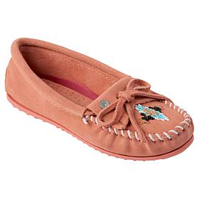 Minnetonka® Nizhoni Hand-Beaded Suede Moccasin