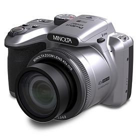 Minolta MN40Z Bridge Camera 20MP 40X Optical Zoom