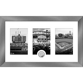 MLB Chicago Cubs Art Deco Silver-Plated Coin Photo Mint