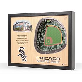 MLB Chicago White Sox StadiumViews 3D Wall Art - Guaranteed Rate Fi...