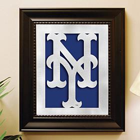 MLB Laser Cut Logo Wall Art - New York Mets