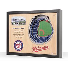 MLB Washington Nationals StadiumViews 3-D Wall Art - Nationals Park 