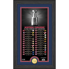 Montreal Canadiens Limited Edition 12" x 20" Framed Collectible