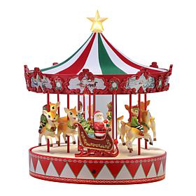 Mr. Christmas 13.5" Vintage Carousel
