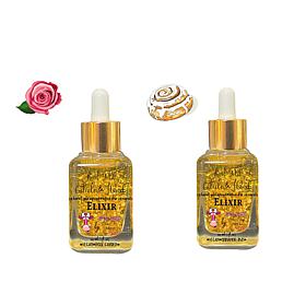 Ms. Moo 24K Real Gold Cuticle and Hand Elixir 2-Piece Set