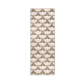 My Magic Carpet Genevieve Gorder Flock 2.5'x7' Rug - Colfax Blue 