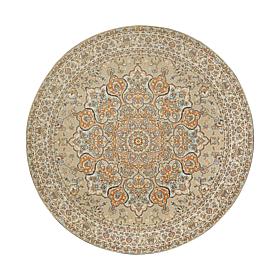 My Magic Carpet Kenya Washable Round Area Rug 6'