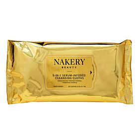 Nakery Beauty 5-in-1 Serum-Infused Cloths for Face & Body Auto-Ship®