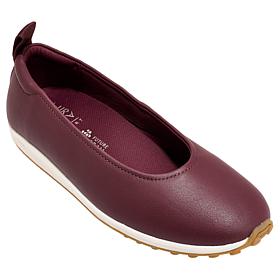 Naturalizer Carla Leather Slip-On Sport Ballet Flat