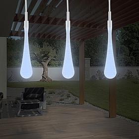 Nature Spring Solar-Powered Outdoor LED String Lights – Set of 2 