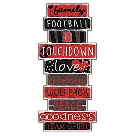 NC State Celebrations Stack 24" Sign 
