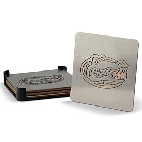NCAA Boasters 4-piece Coaster Set - Florida Gators