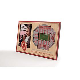 NCAA Oklahoma Sooners 3-D Stadium Views Picture Frame