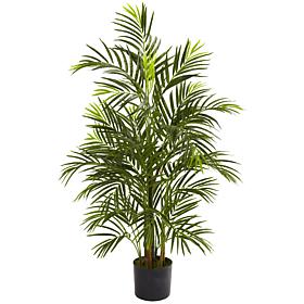 Nearly Natural 3.5 Ft. Areca Palm UV Resistant x 7 w/522 Lvs