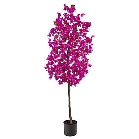 Nearly Natural 5 Ft. Bougainvillea Artificial Tree