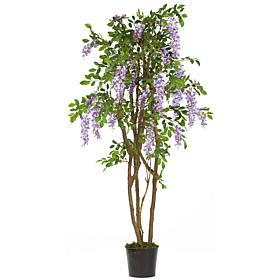 Nearly Natural 5' Wisteria Silk Tree