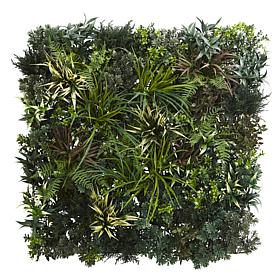 Nearly Natural Greens and Fern Artificial Living Wall Indoor/Outdoor