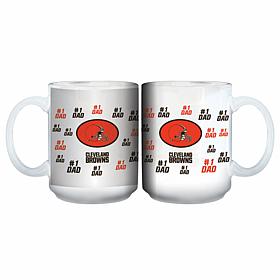 NFL 15 oz. Father's Day Team Mug - Browns