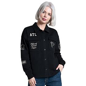 NFL WOMENS COLLARED SHACKET