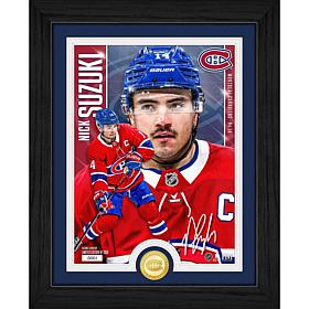 Nick Suzuki Montreal Canadiens 13"x16" Framed Collectible
