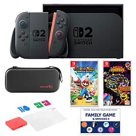 Nintendo Switch 2 with 2 Games, Accessories Kit & Combo Voucher