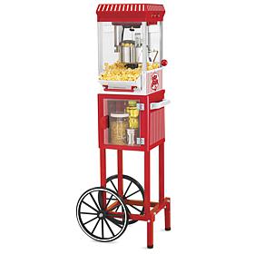 Nostalgia KPM200CART Vintage 2.5-Ounce Popcorn Cart - 45 Inches Tall