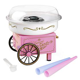 Nostalgia Vintage Hard & Sugar-Free Cotton Candy Maker