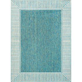 nuLOOM 4' x 6' Asha Simple Border Indoor/Outdoor Area Rug 