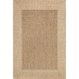 nuLOOM 5' x 8' Asha Simple Border Indoor/Outdoor Area Rug