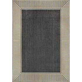 nuLOOM 6' 7" x 9' Asha Simple Border Indoor/Outdoor Area Rug