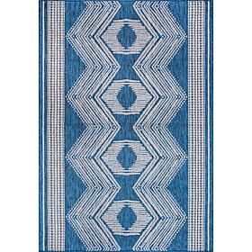 nuLOOM 6' 7" x 9' Ranya Tribal Indoor/Outdoor Area Rug