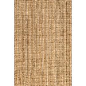 nuLOOM Ashli Solid Farmhouse Jute 2' 6" x 6' Area Rug