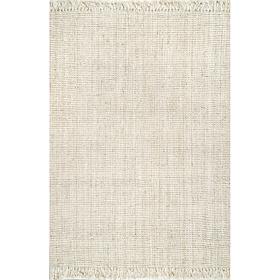 nuLOOM Daniela Farmhouse Chunky Jute Area Rug - 3' x 5' Off White
