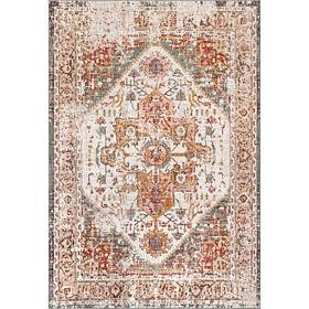 nuLOOM Justine Vintage Medallion 7' 10" x 10' Area Rug 