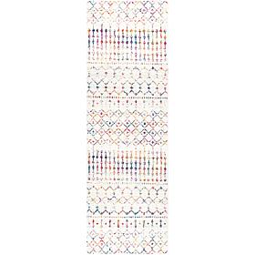 nuLOOM Moroccan Blythe Area Rug - 2' 6" x 6' Light Multi