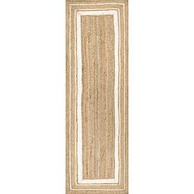 nuLOOM Rikki Coastal 2' 6" x 6' Braided Jute Area Rug 