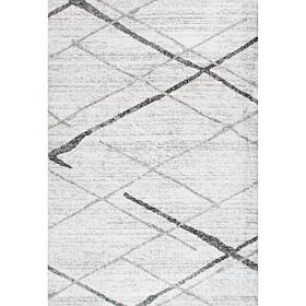 nuLOOM Thigpen Contemporary Area Rug-6' 7" x 9' Gray